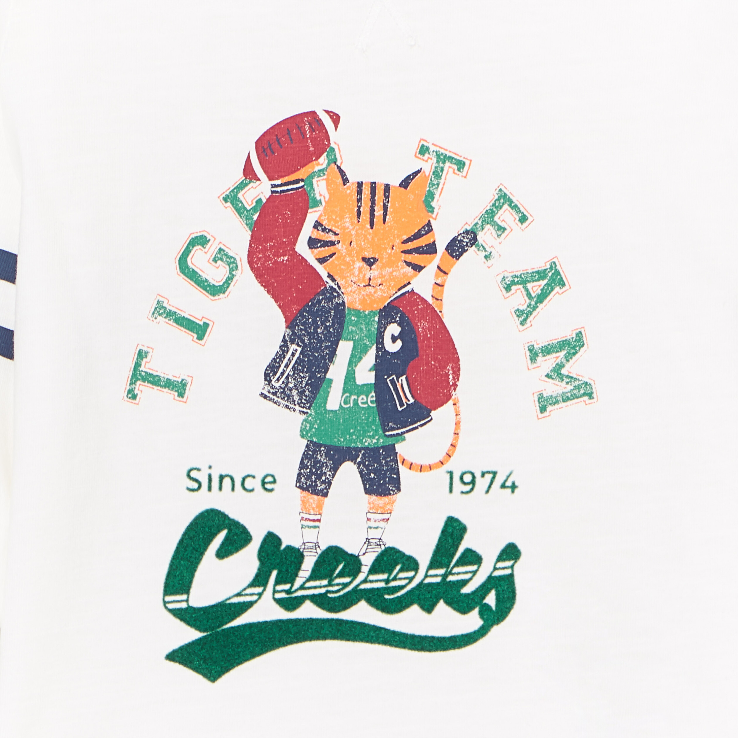 T-shirt épaule boutonnée coton Creeks blanc bébé garçon | La Halle
