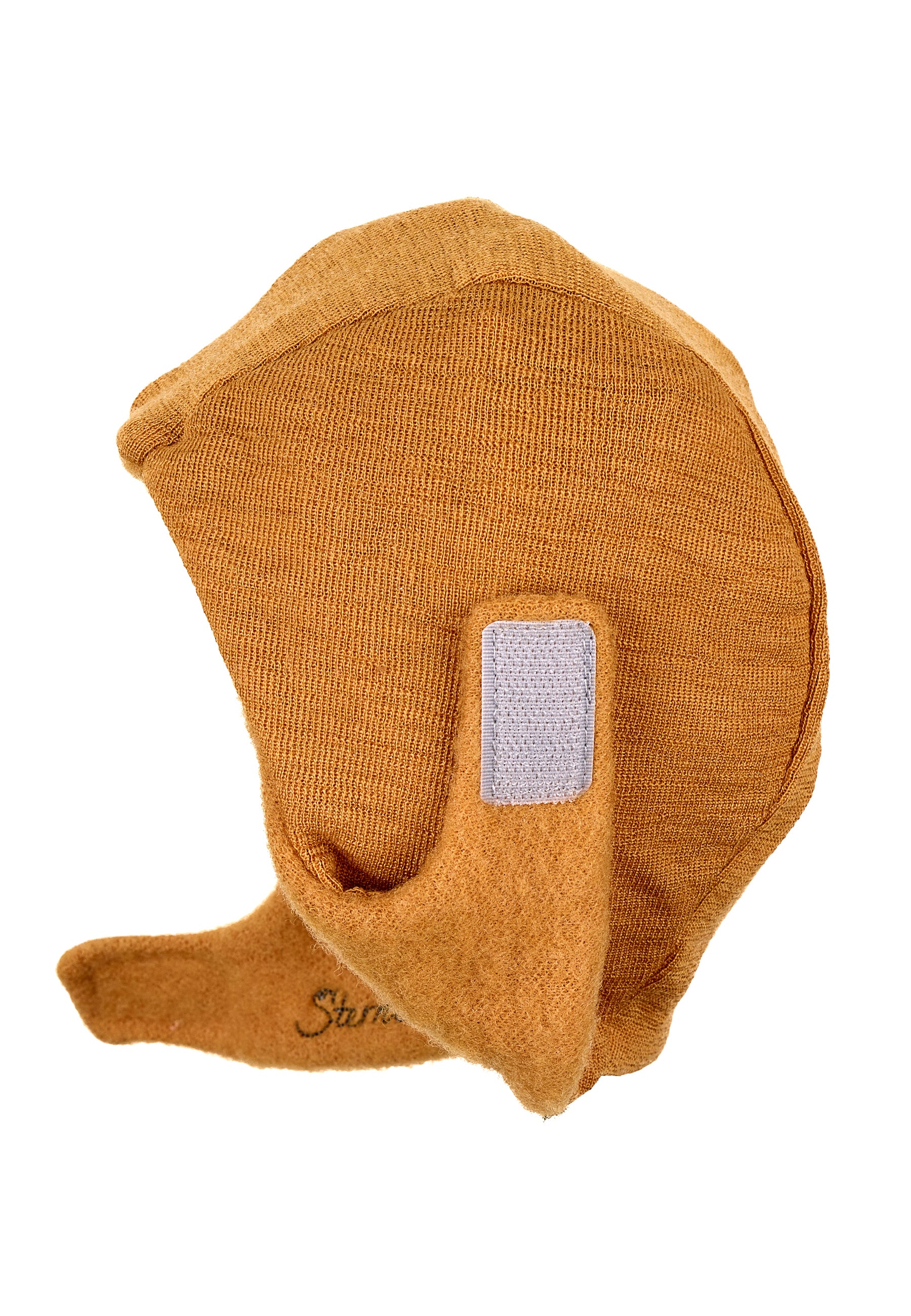Schalmütze aus Wolle (Merino) mit 3D Ohren