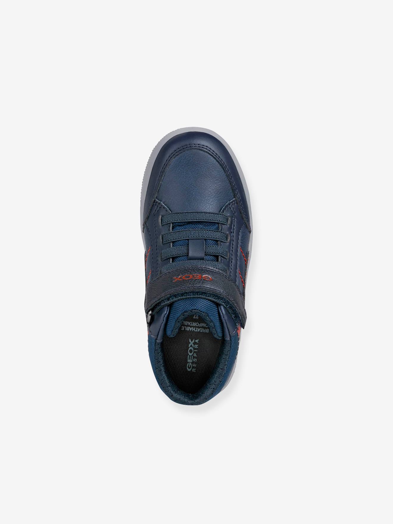 Baskets MID garçon J Arzach Boy GEOX® marine rouge