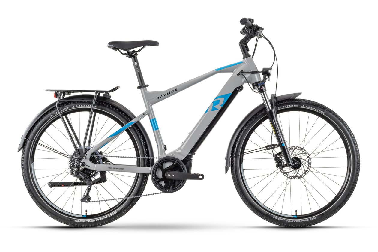 Raymon CrossRay E 6.0 M350 - 630 Wh - 2023 - 27,5 Zoll - Diamant