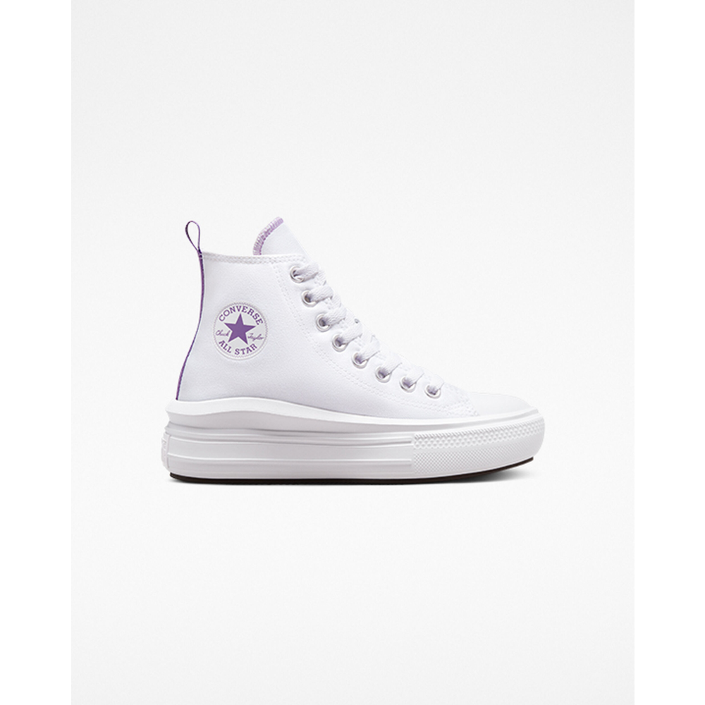 Converse Chuck Taylor All Star Move Platform A03667C / weiss