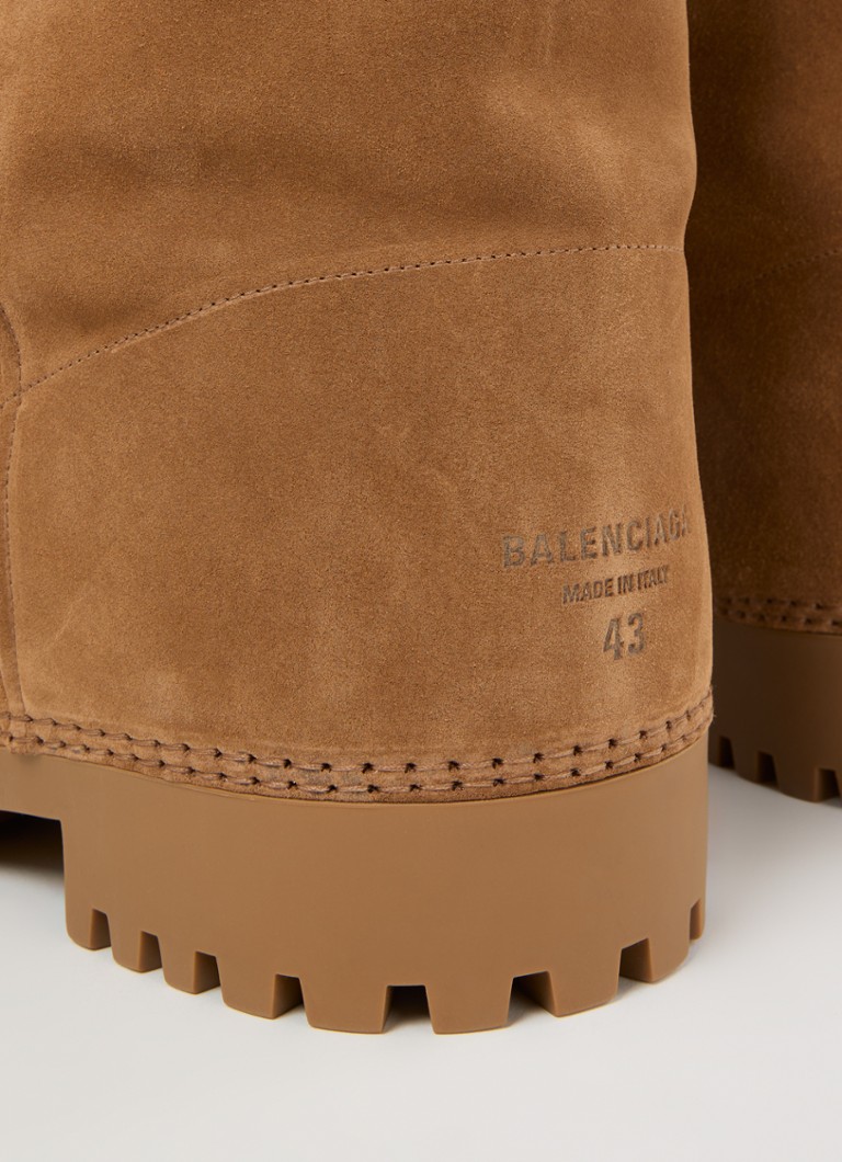 Balenciaga Alaska zābaki no teļa zamšādas