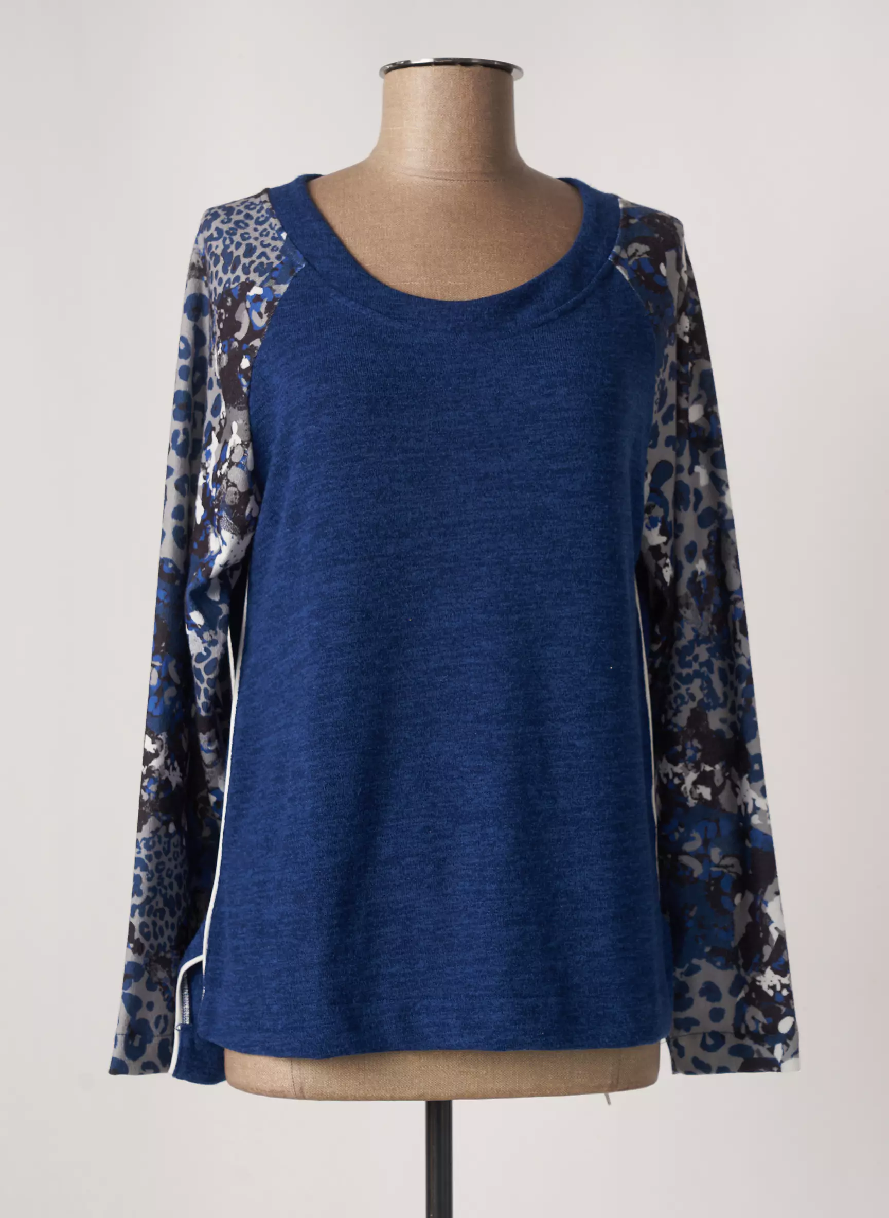 Maloka Tops Femme couleur bleu