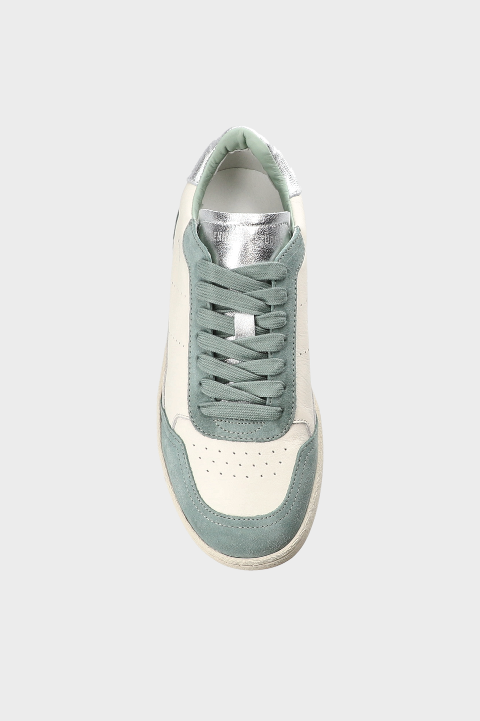 CPH255 leather mix cream/sage