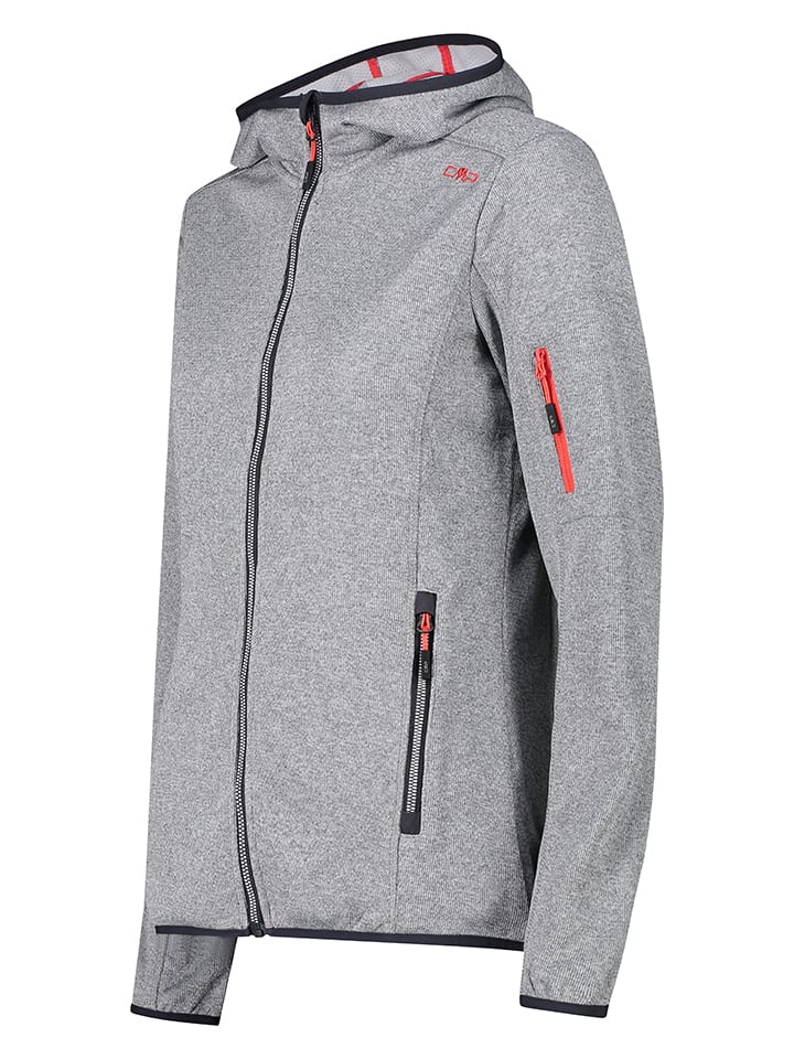 CMP Fleecejacke in Grau günstig kaufen