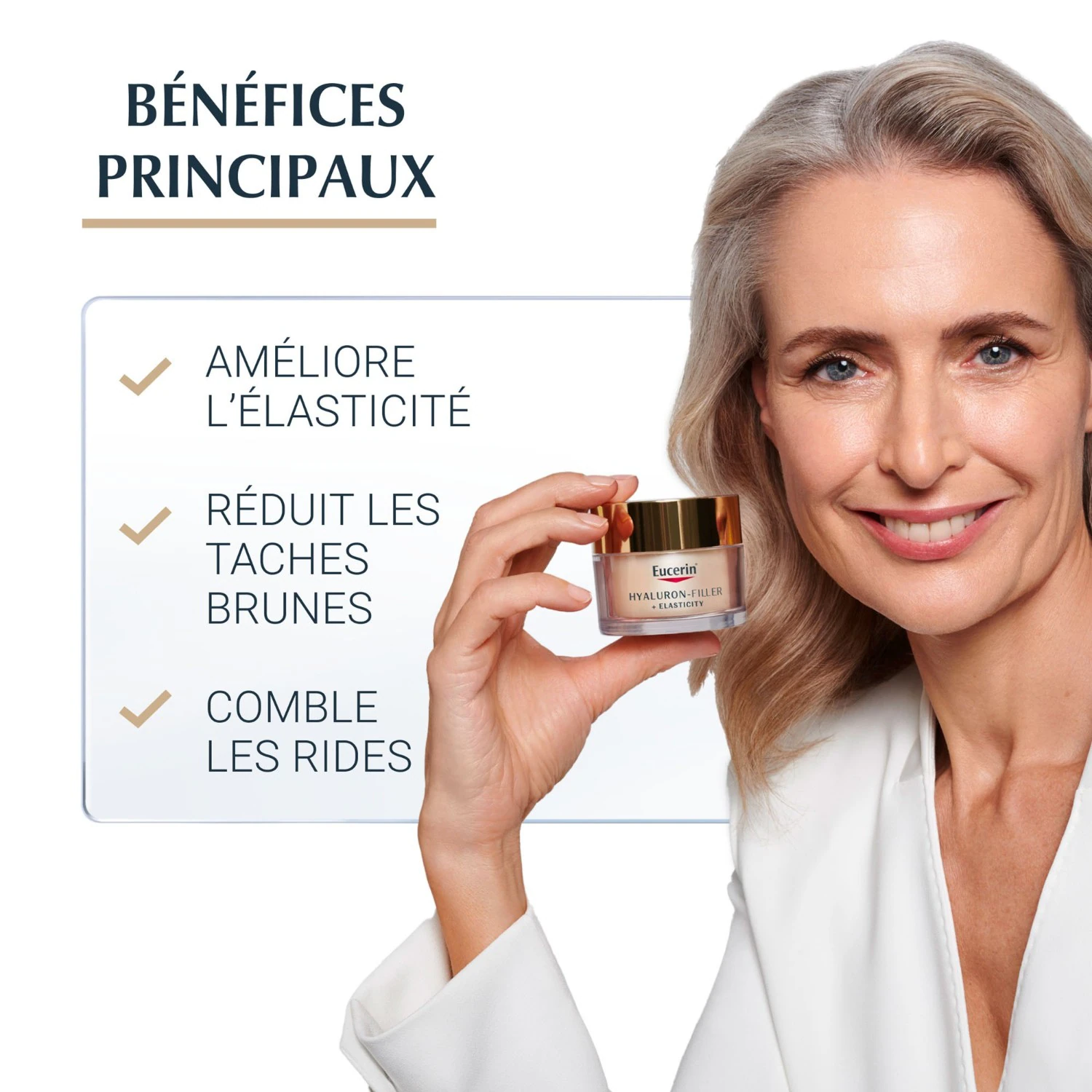 Eucerin EUCERIN HYALURON-FILLER + ELASTICITY Denný krém SPF 30 50 ml