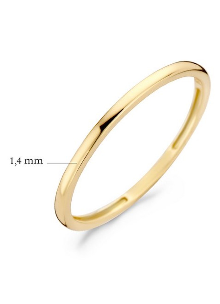 Blush  Ring van 14 karaat geelgoud 1197YGO