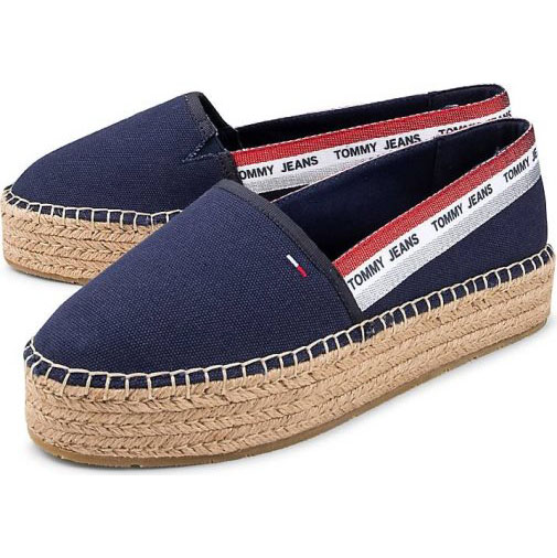 TOMMY-JEANS Espadrille TOMMY JEANS FLATFORM ESPADRILLE
