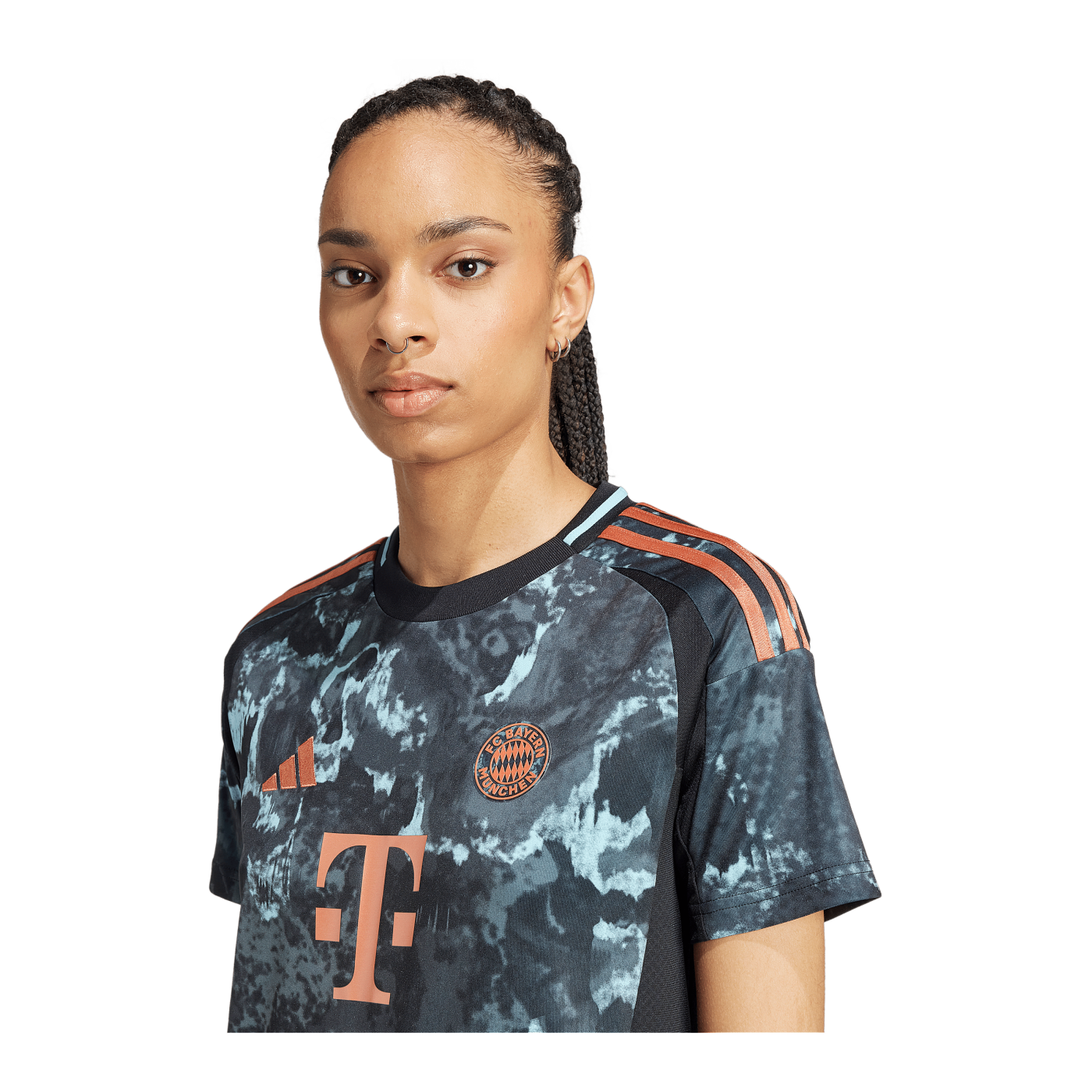 adidas FC Bayern München Trikot Away 2024/2025 Damen Schwarz