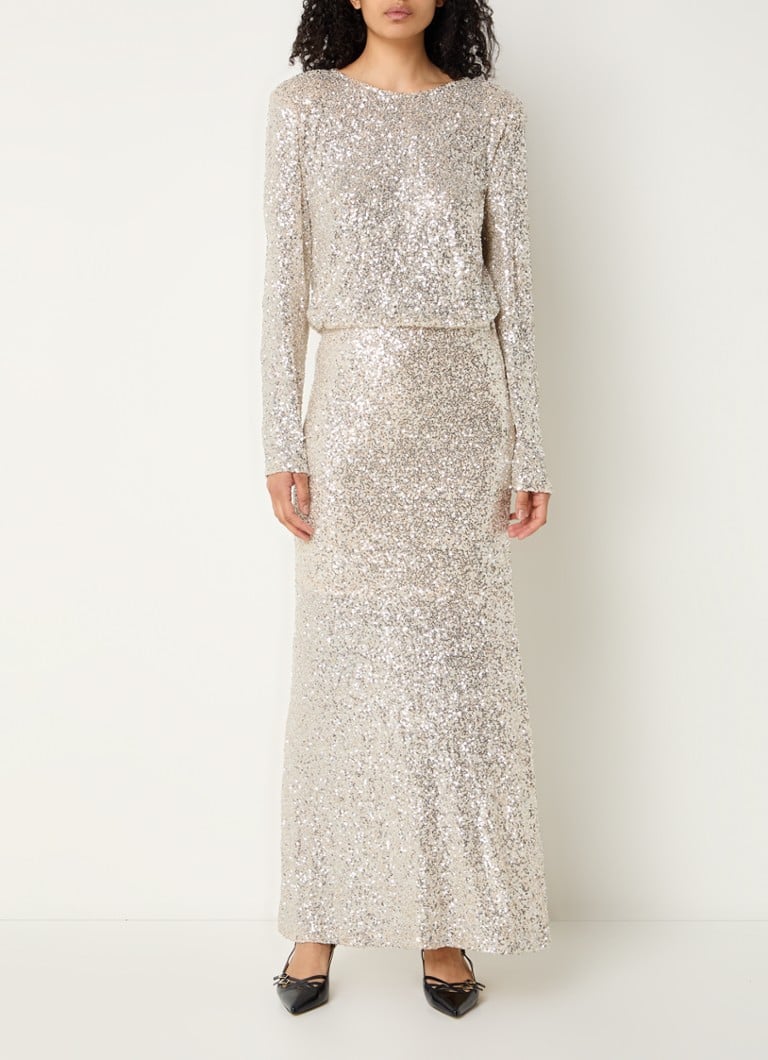 Bruuns Bazaar Joanelle midi skirt with sequins