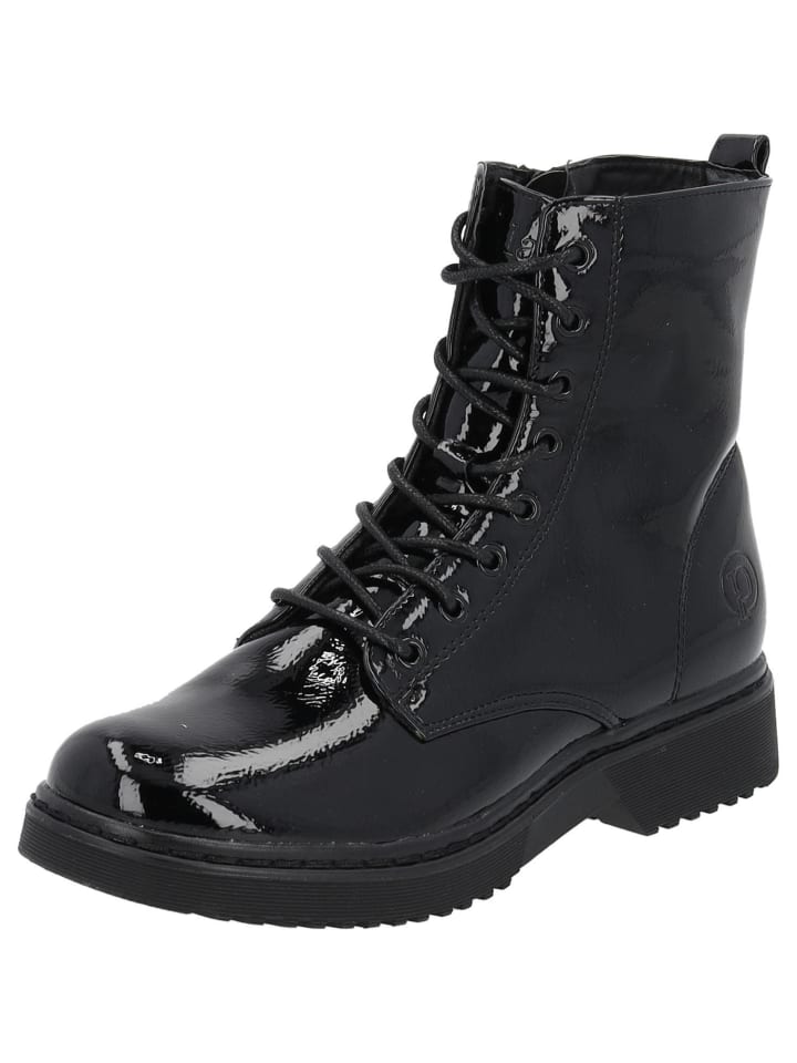 palado Schnürstiefel in black lack günstig kaufen