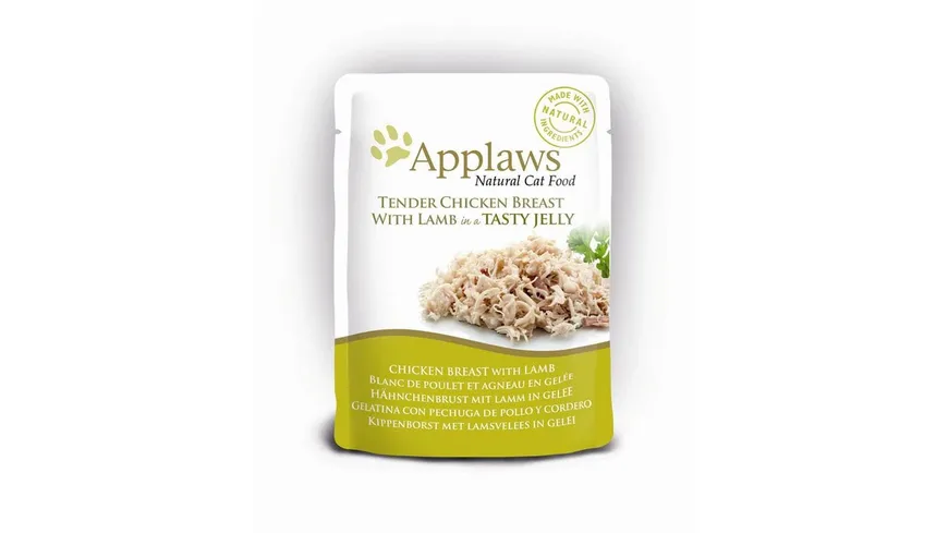 Applaws Huhn & Lamm in Gelee 70g 70 g