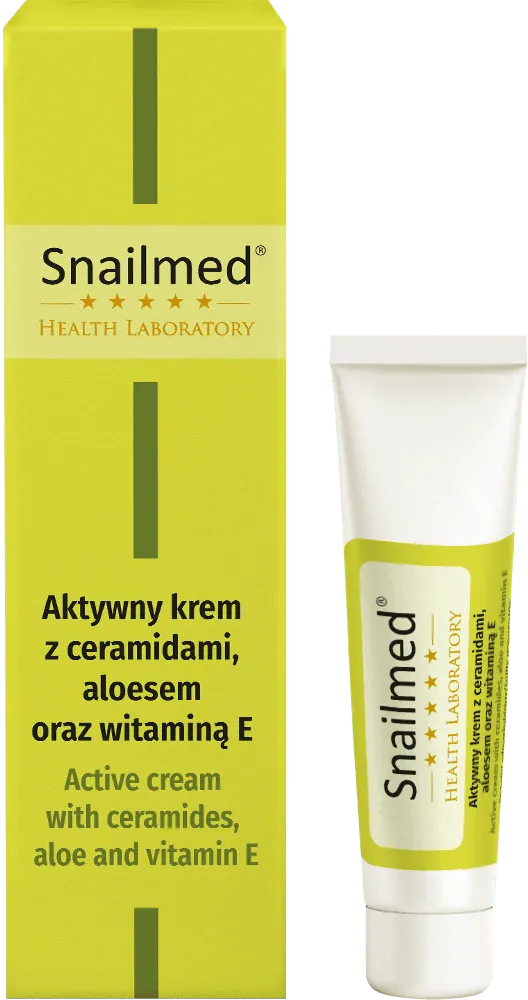 Συσφικτική κρέμα ματιών Snailmed με κεραμίδια και αλόη