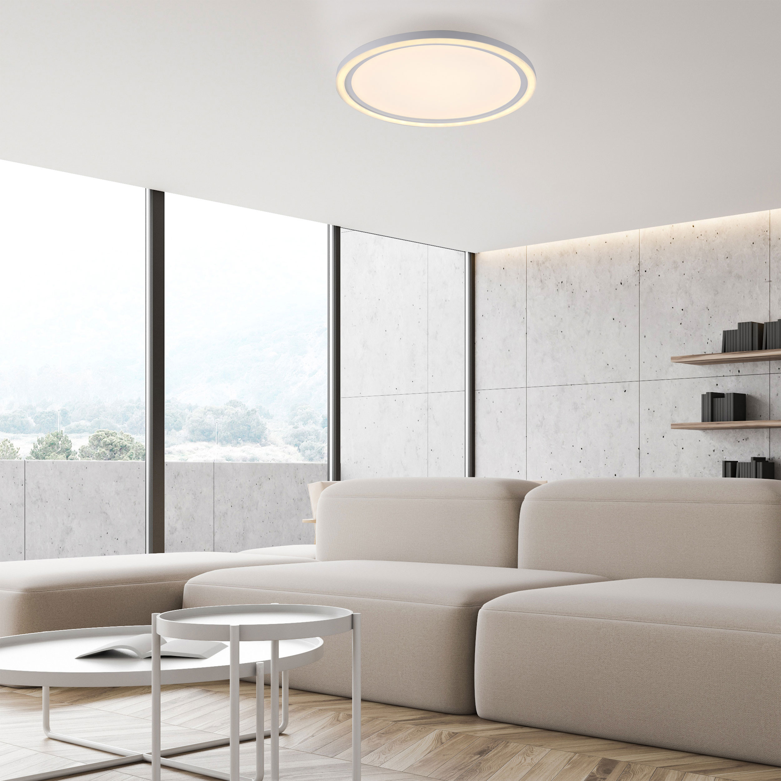JUST LIGHT.LED-Deckenleuchte 2flg