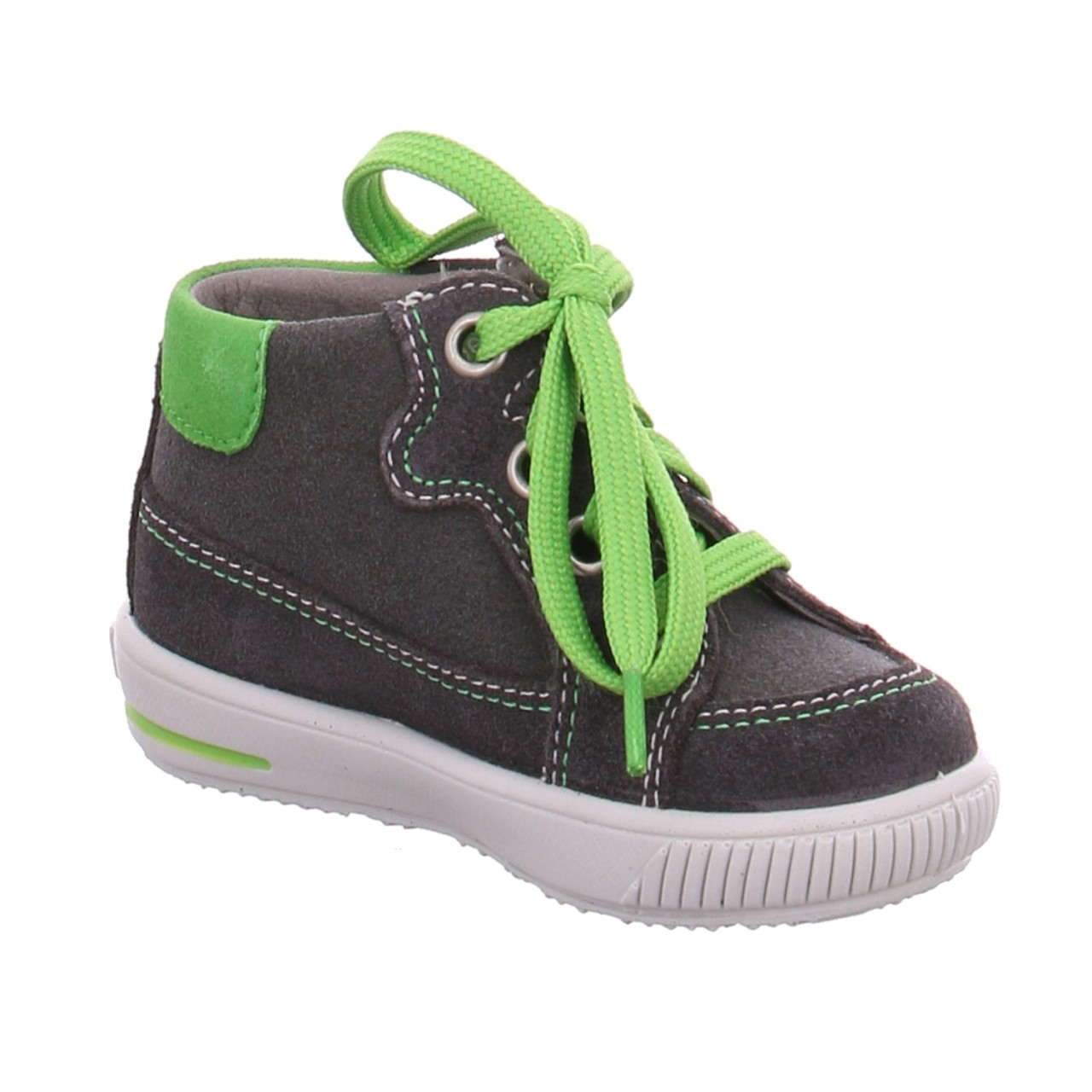 SUPERFIT Halbschuhe grau grau grün