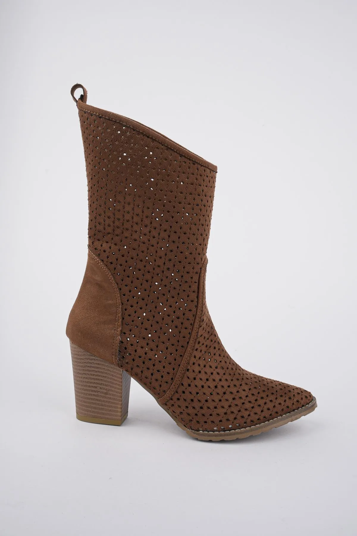 MUGGO  Indiana garantiert lasergeschnittene, stilvolle und bequeme Cowboy-Sommerstiefel für Damen