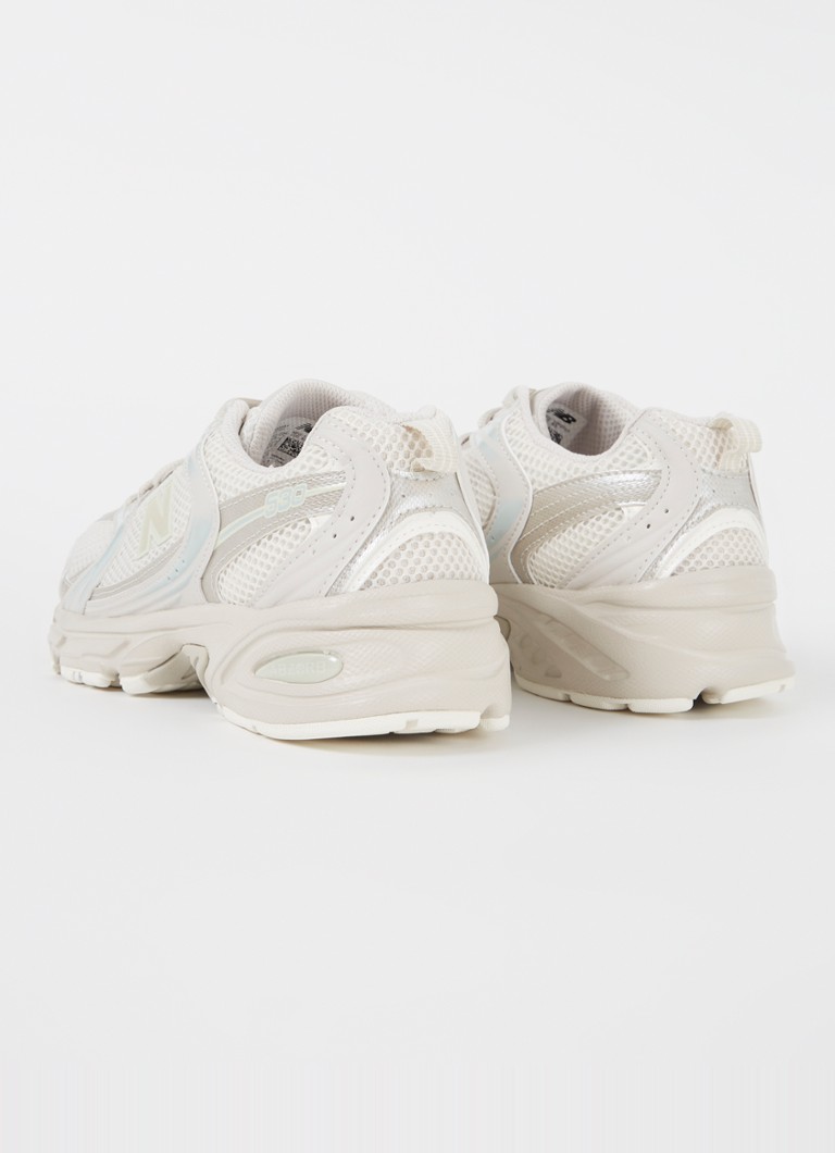 New Balance  530 sneaker van mesh met leren details