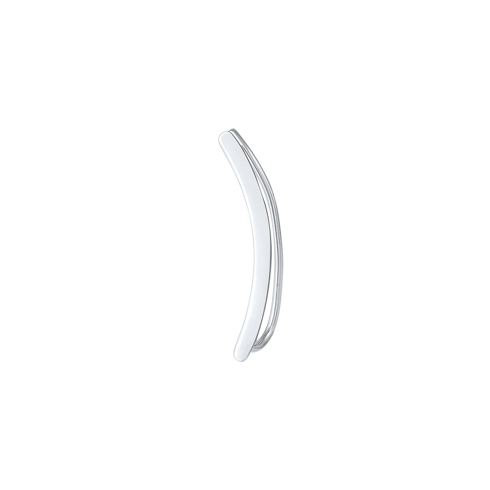 Elli Elli Boucles d'Oreilles Femmes Simple Earclimber Bombé Tendance Basique Blogueur  Boucles d'oreilles
