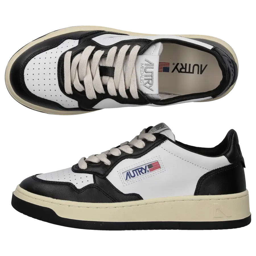 Autry - Sneaker low MEDALIST Kalbsleder - schwarz