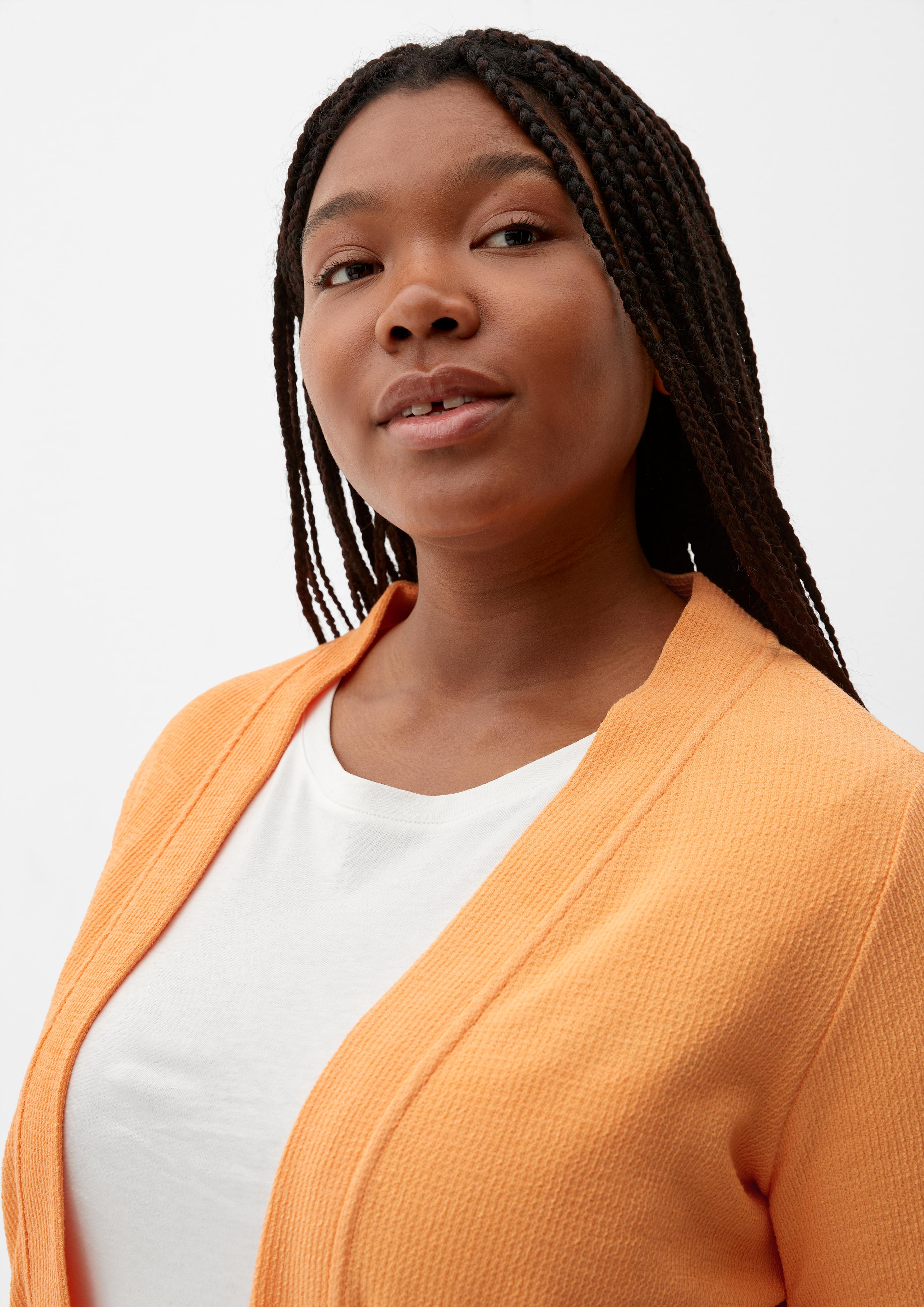Cardigan mit Piquéstruktur  2129877-2129