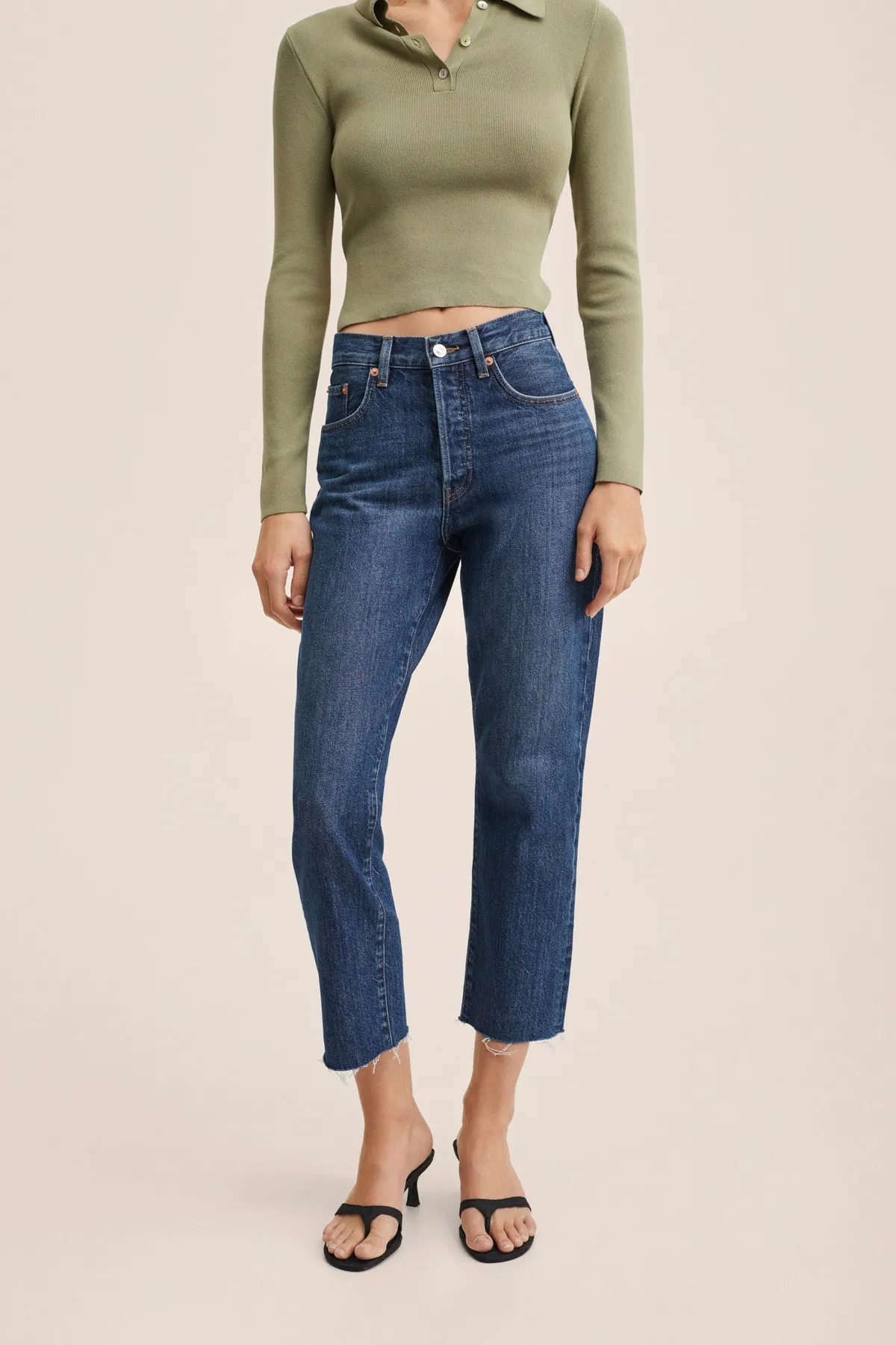 MANGO  27000761 Damen/Mädchen Dunkelblau