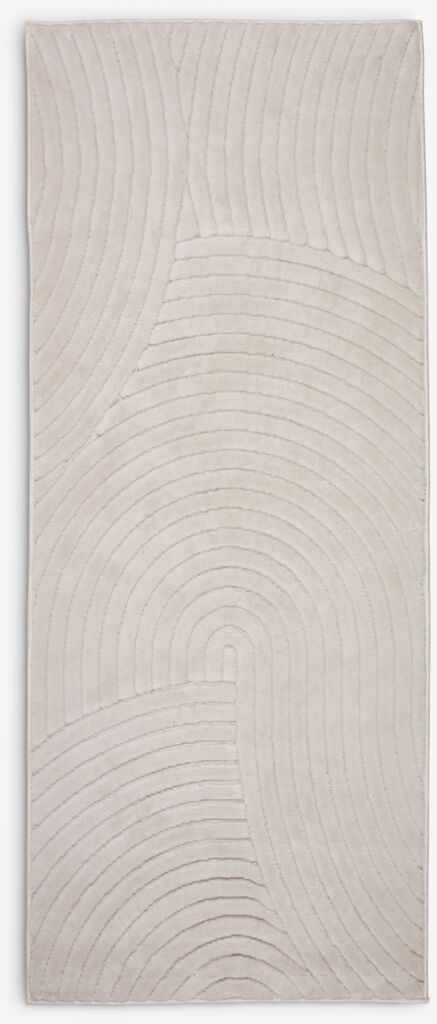 Tapete Sandfiol 80x200 branco-sujo