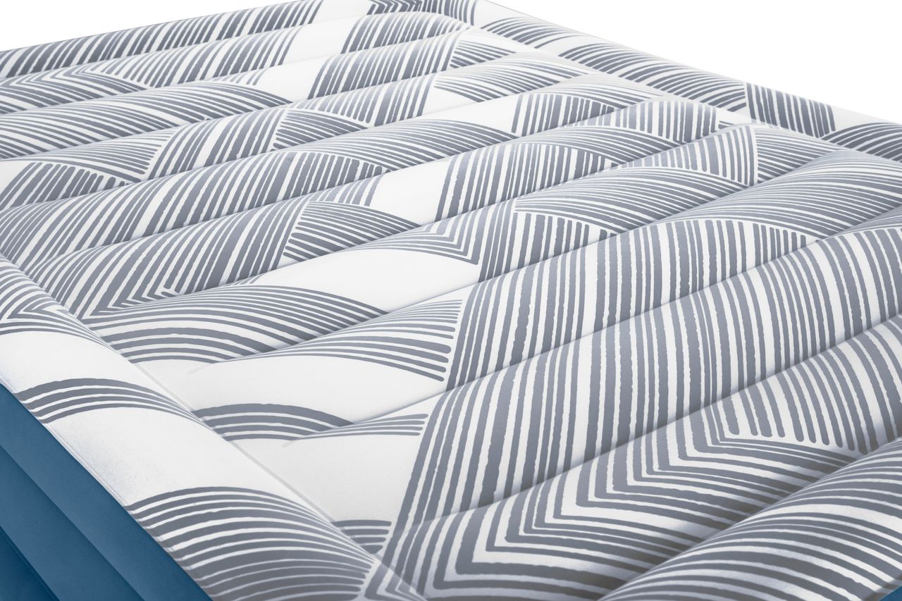 Bestway TriTech™ Doppelluftbett Fashion Flock™ mit Oberfläche & Elektropumpe