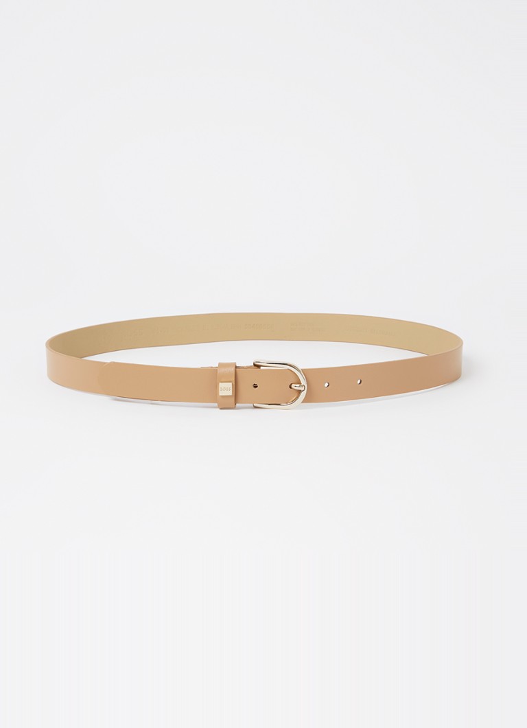 Curea din piele stacojie HUGO BOSS