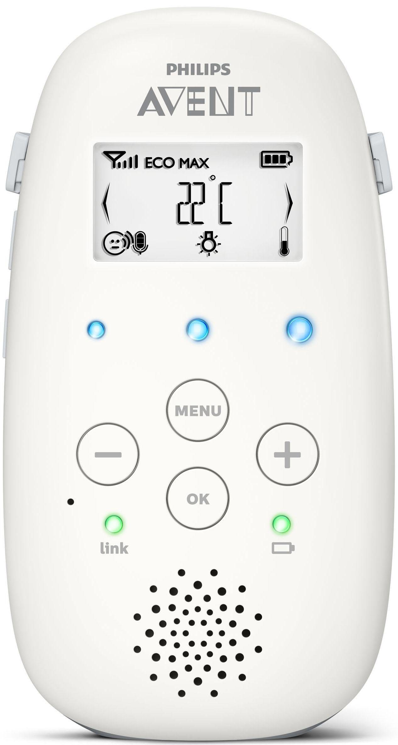 Philips AVENT Babyphone SCD713/26, mit Gegensprechfunktion und Nachtlicht