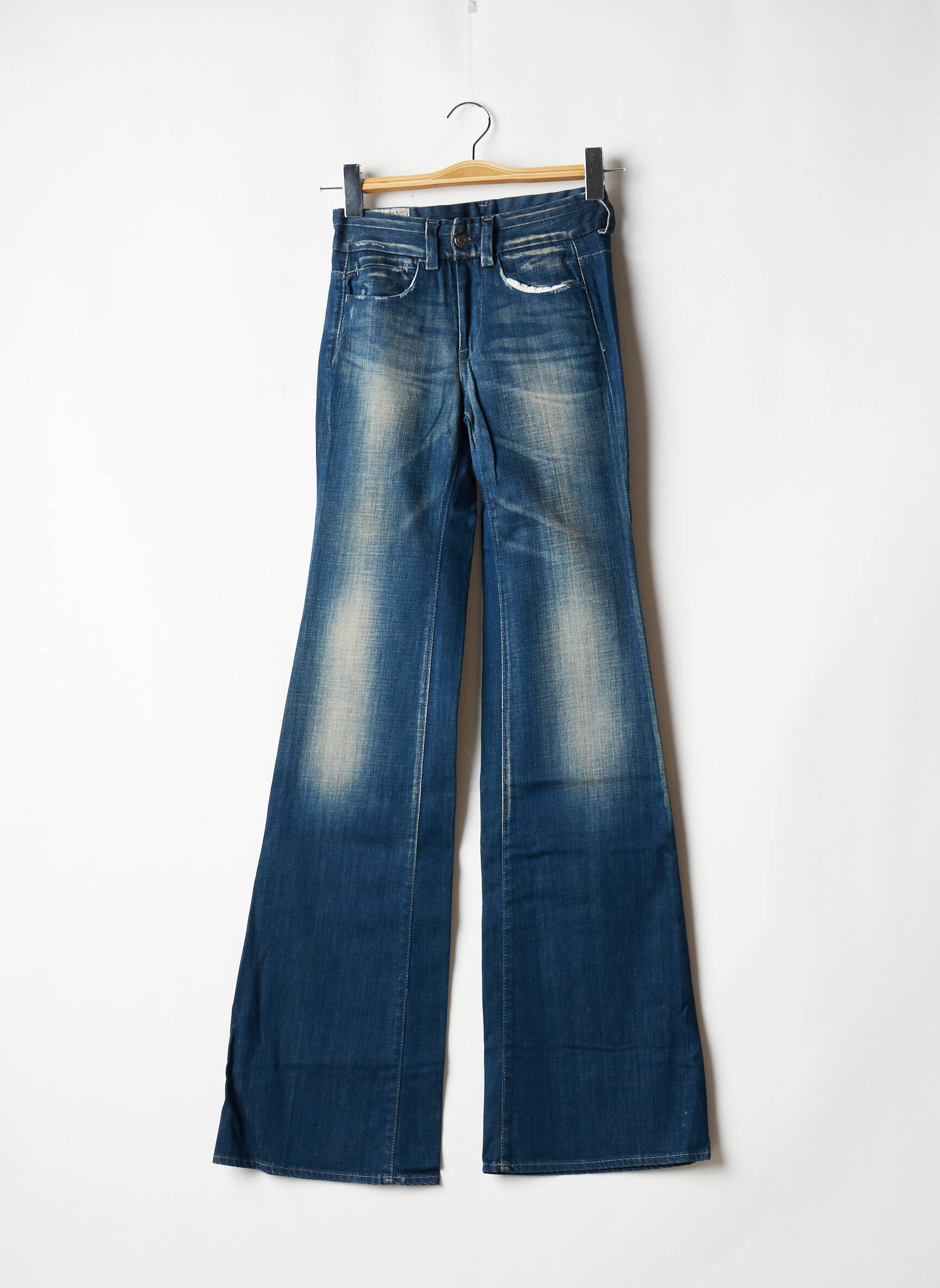 Le Temps Des Cerises Jean Flare Femme couleur bleu