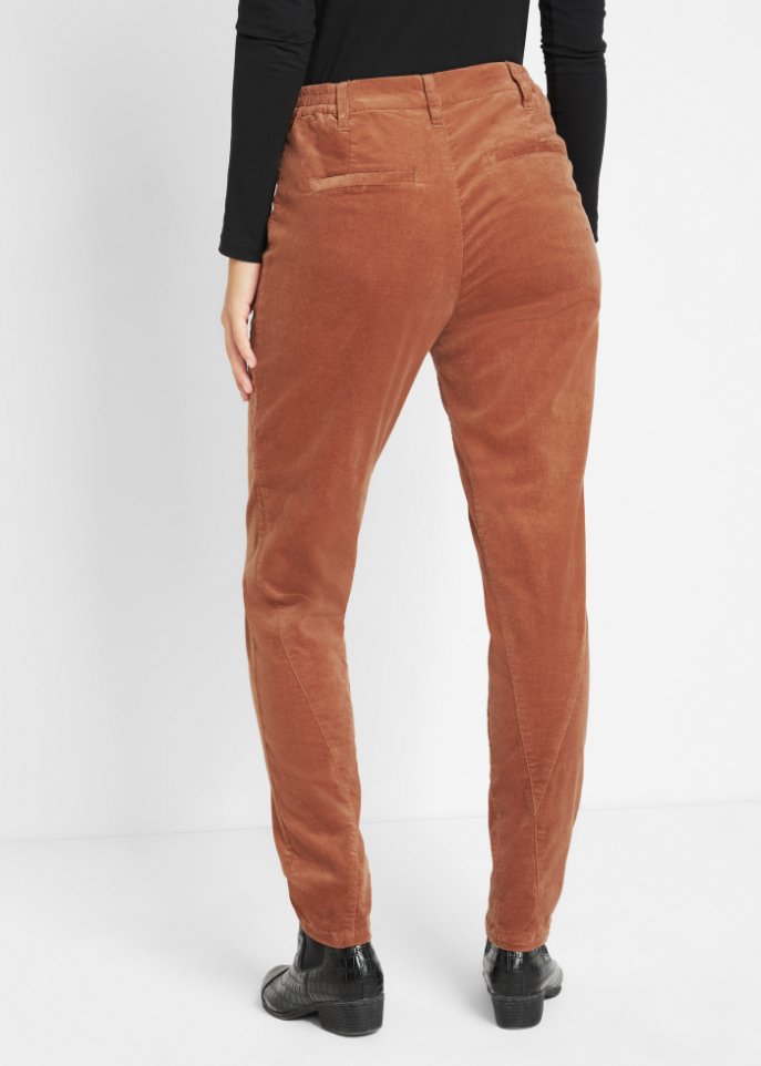 Stretch-Cordhose mit Bequembund
