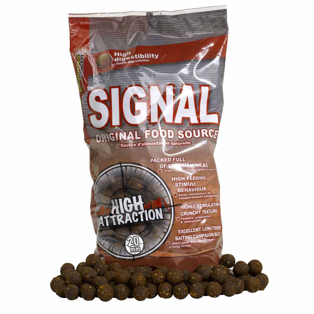 Bouillettes carpe performance concept signal 2.5kg