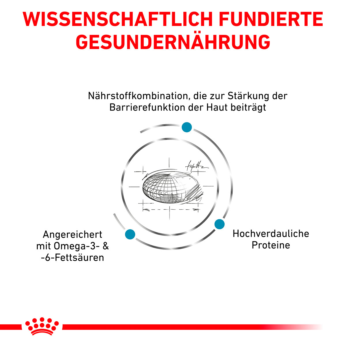 ROYAL CANIN Veterinary SKIN CARE Trockenfutter für Hunde
