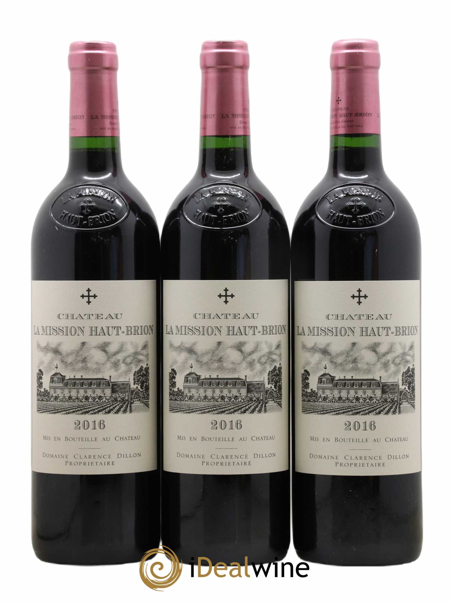Château La Mission Haut-Brion Cru Classé de Graves  2016 - Lot de 6 Bouteilles