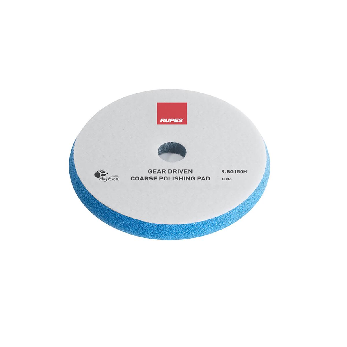 Rupes BigFoot Polierschwamm Coarse Ø130-140mm blau