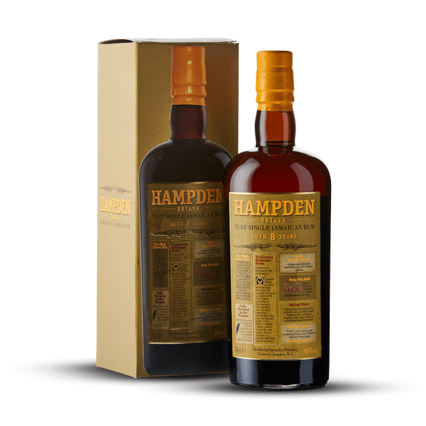 Hampden 8 ans  46% + étui