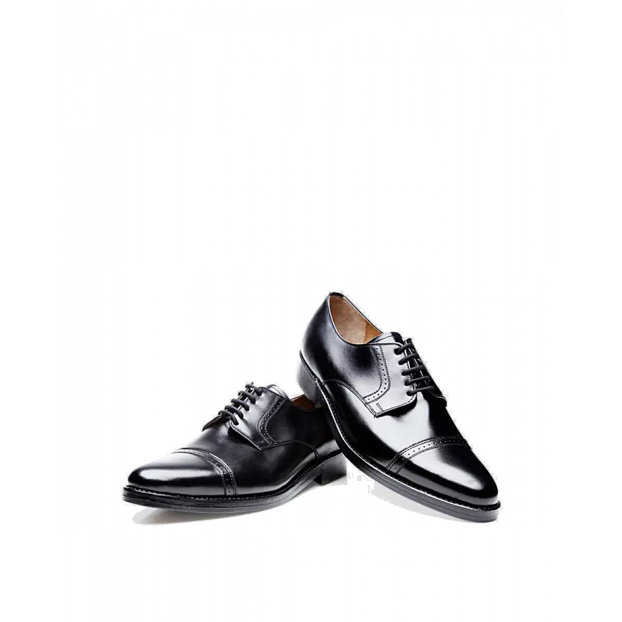 Heinrich Dinkelacker - Businessschuhe Derby MILANO QUARTER -BROGUE BC Boxcalf - schwarz