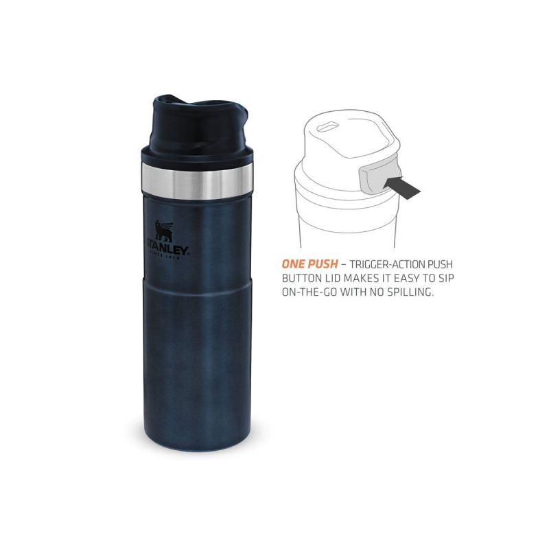 Thermoflasche Stanley, Classic Trigger-Action Travel Mug 16oz \/ 470ml Nightfall