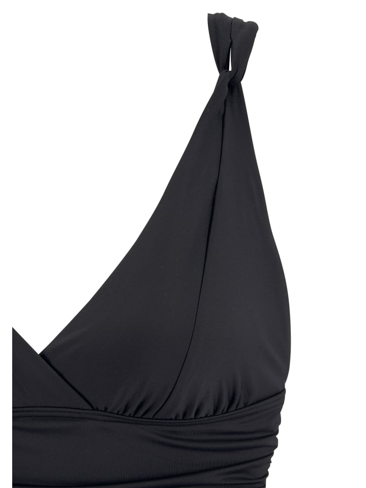 LASCANA Badeanzug in schwarz günstig kaufen