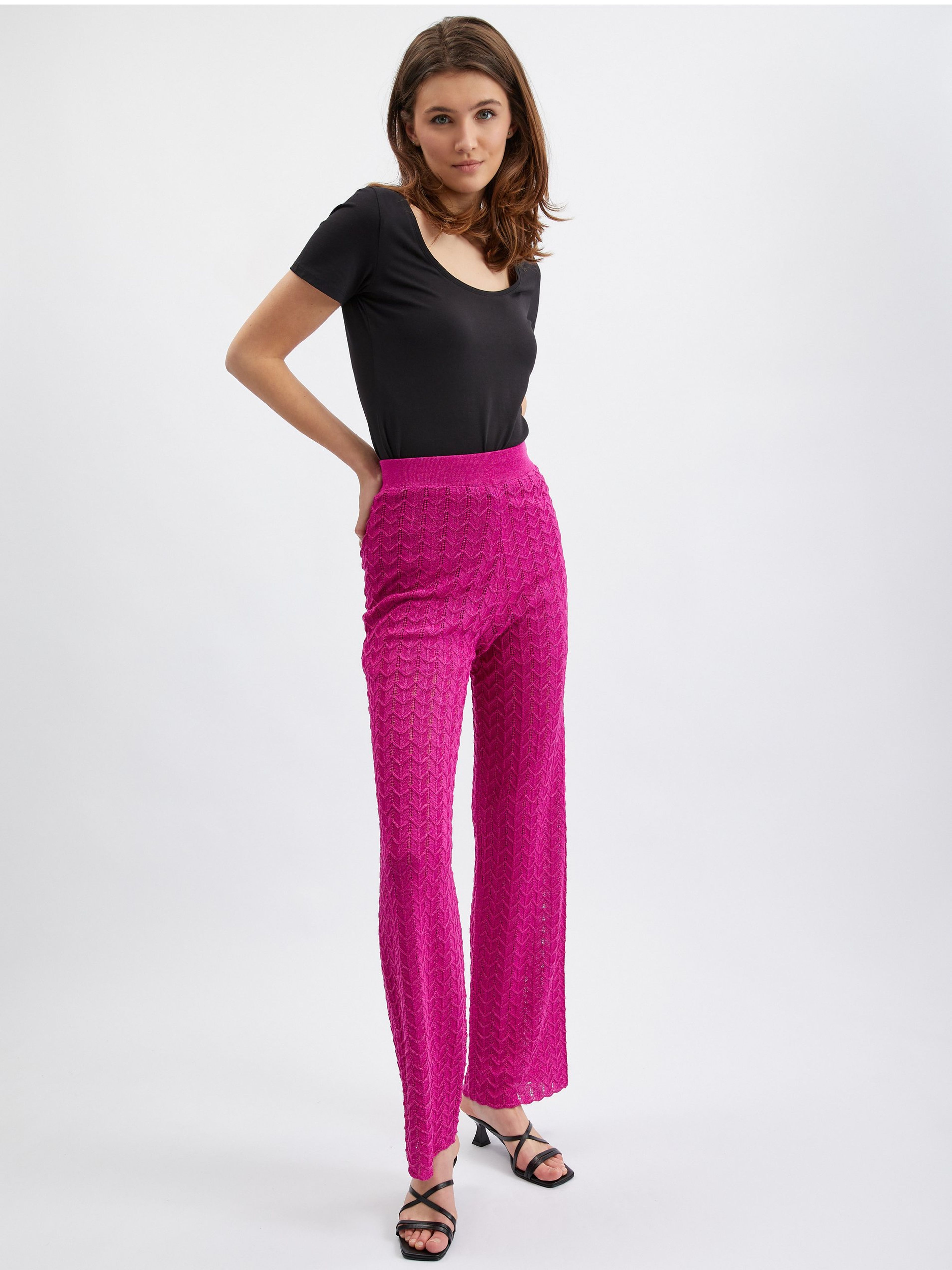 Rosa Damen-Hose ORSAY