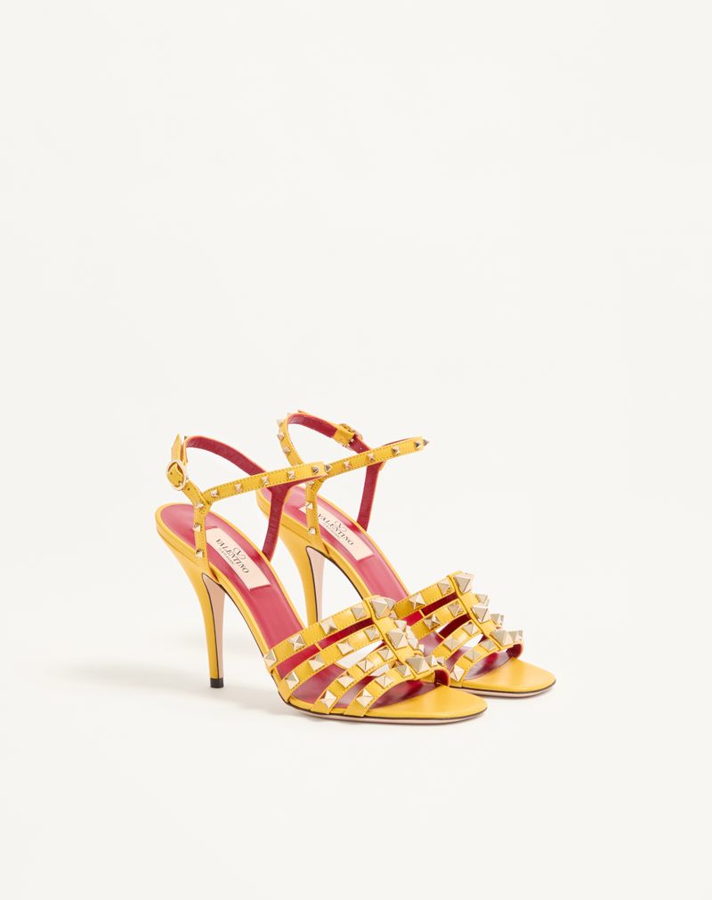 Rockstud Kidskin Sandal 100mm