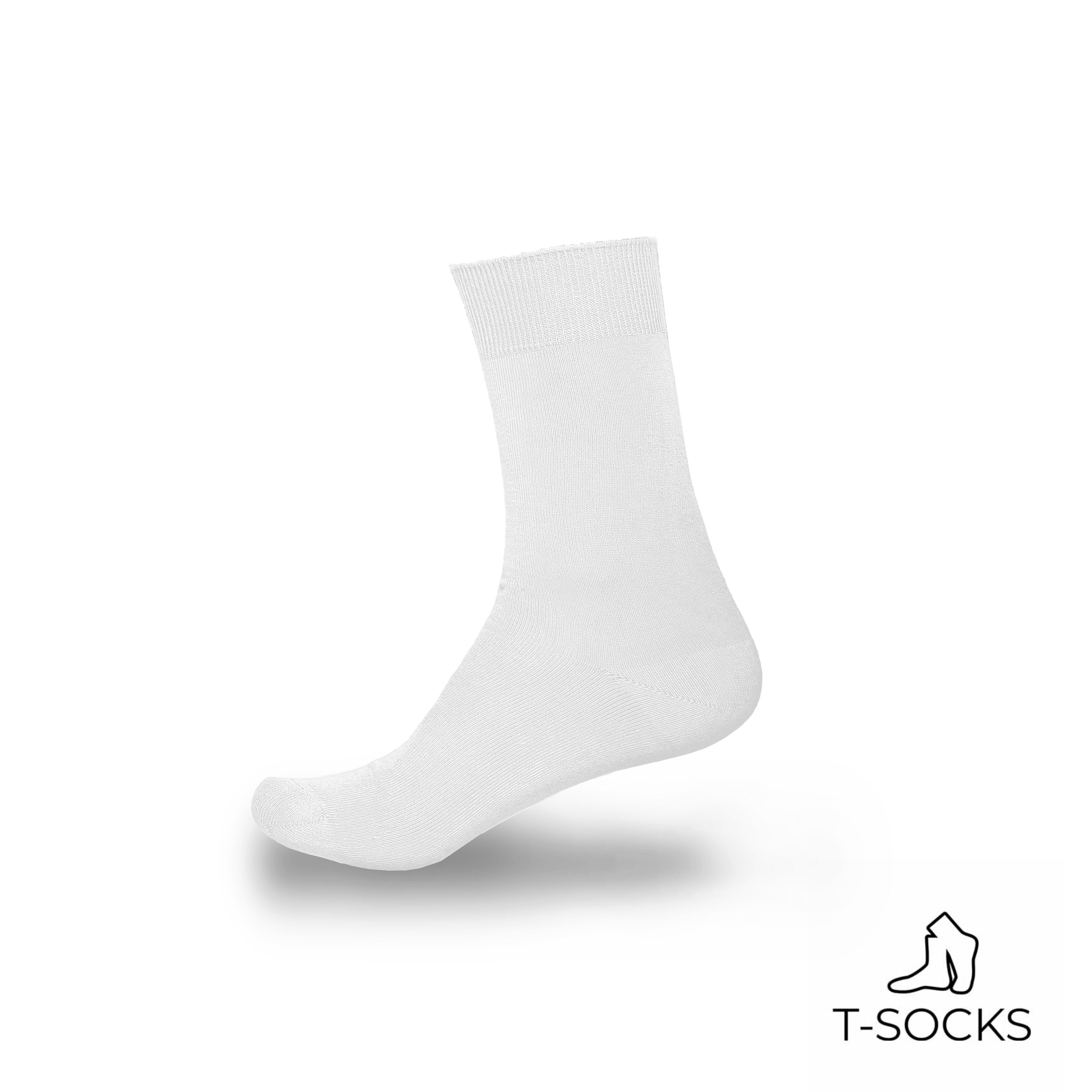T-Socks Basicsocken Bambus-Socken 8 Paar aus Bambusviskose 80% -atmungsaktiv &anti Schweiß
