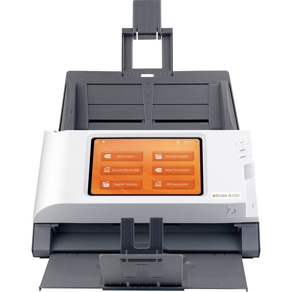 Plustek A4-Netzwerk-Scanner, Stand-Alone, beliebige Dokumentenscanner, (WLAN)