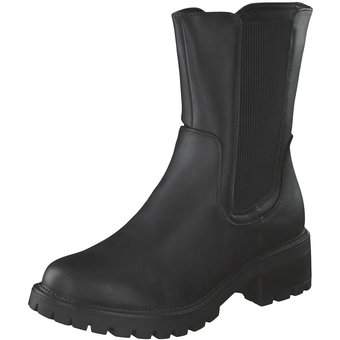Charmosa Chelsea Stiefelette in schwarz