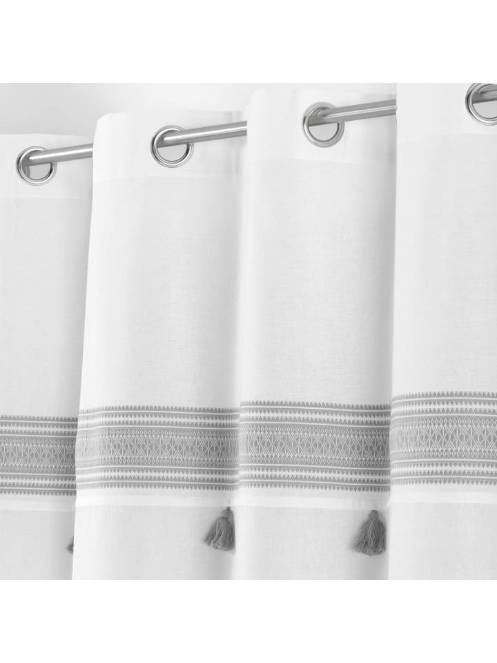 Douceur d’Intérieur Fenstervorhang in grau günstig kaufen onesize