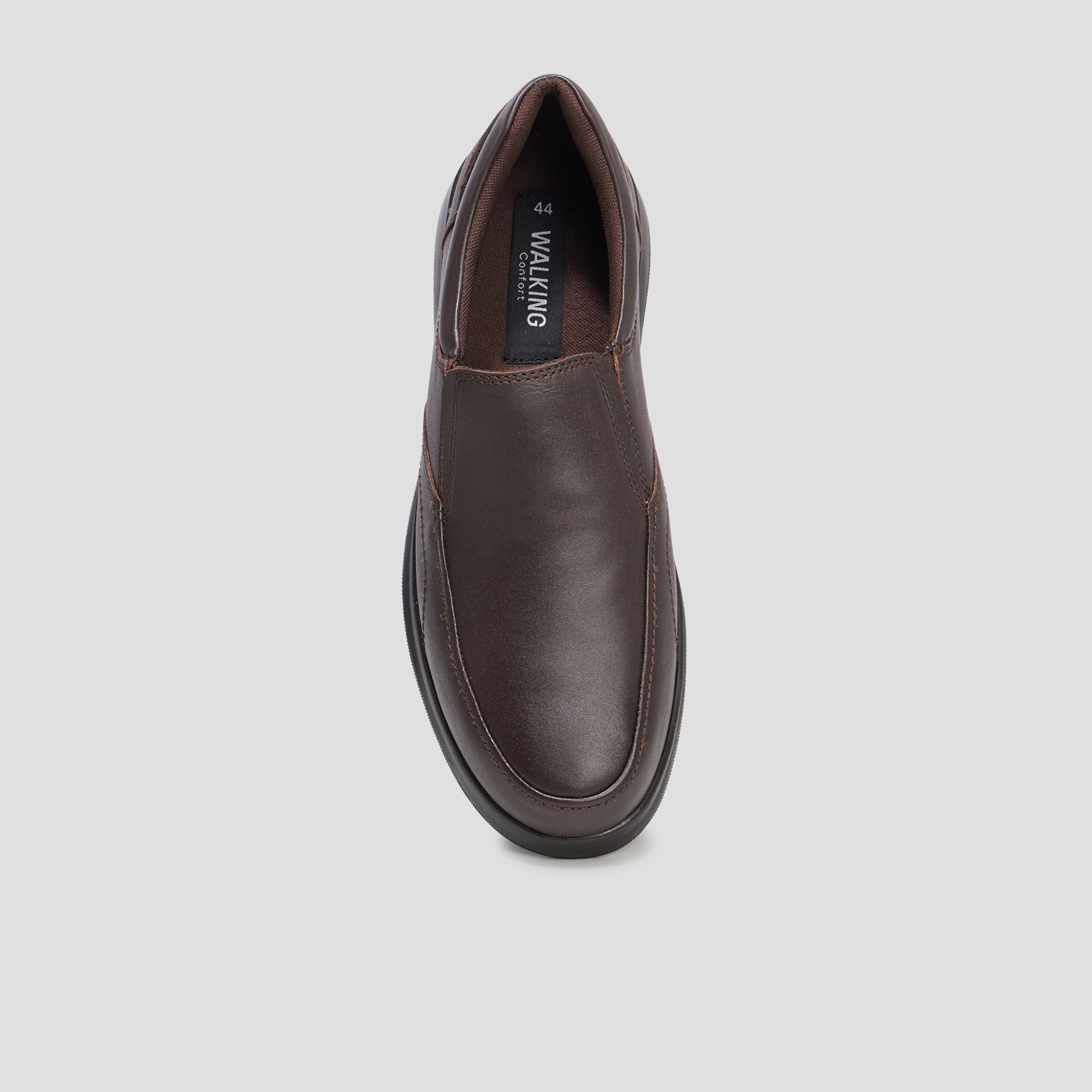 Loafers en cuir Louis marron homme | La Halle