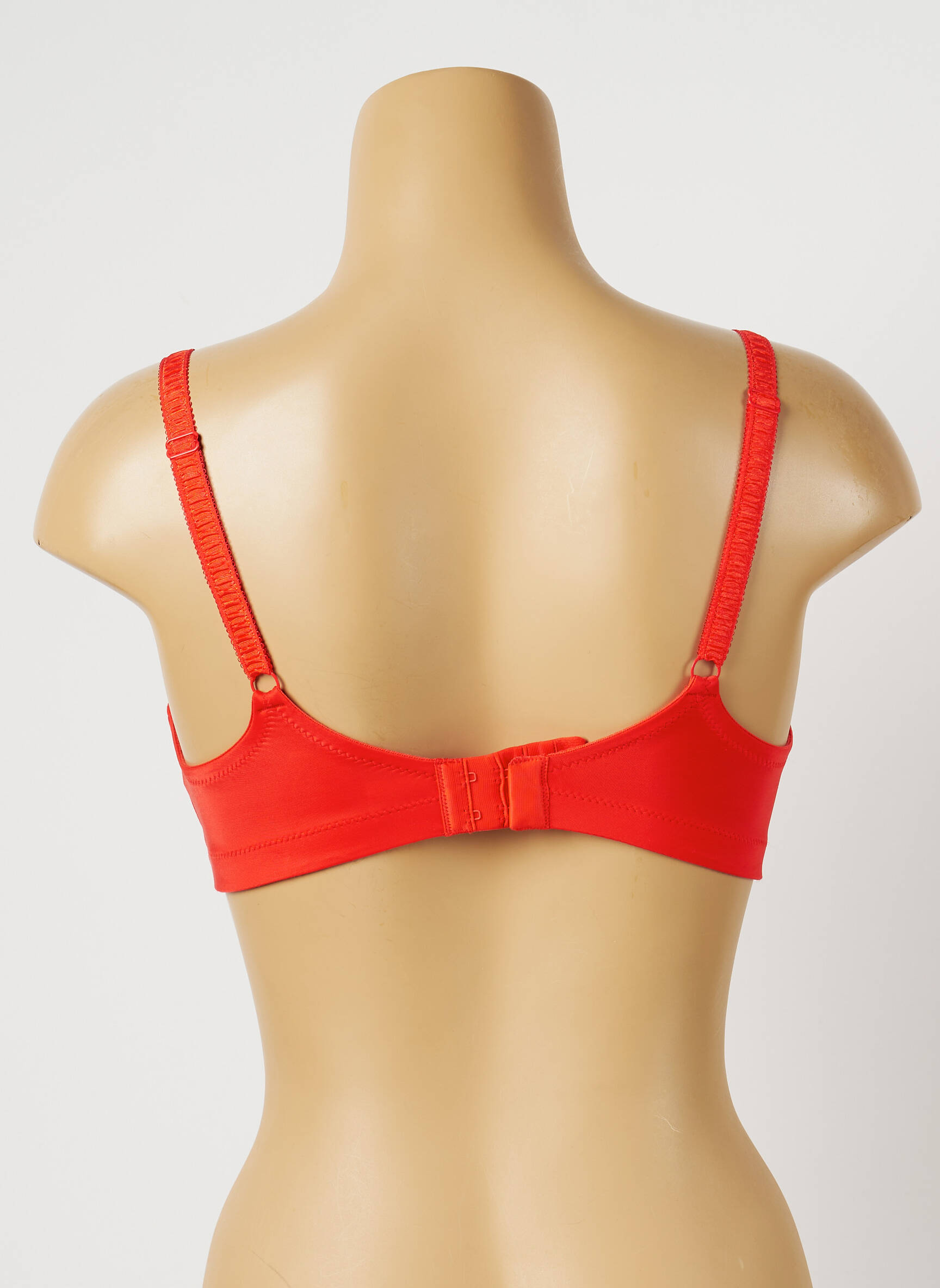 Cache Coeur Lingerie Maternite Femme couleur orange