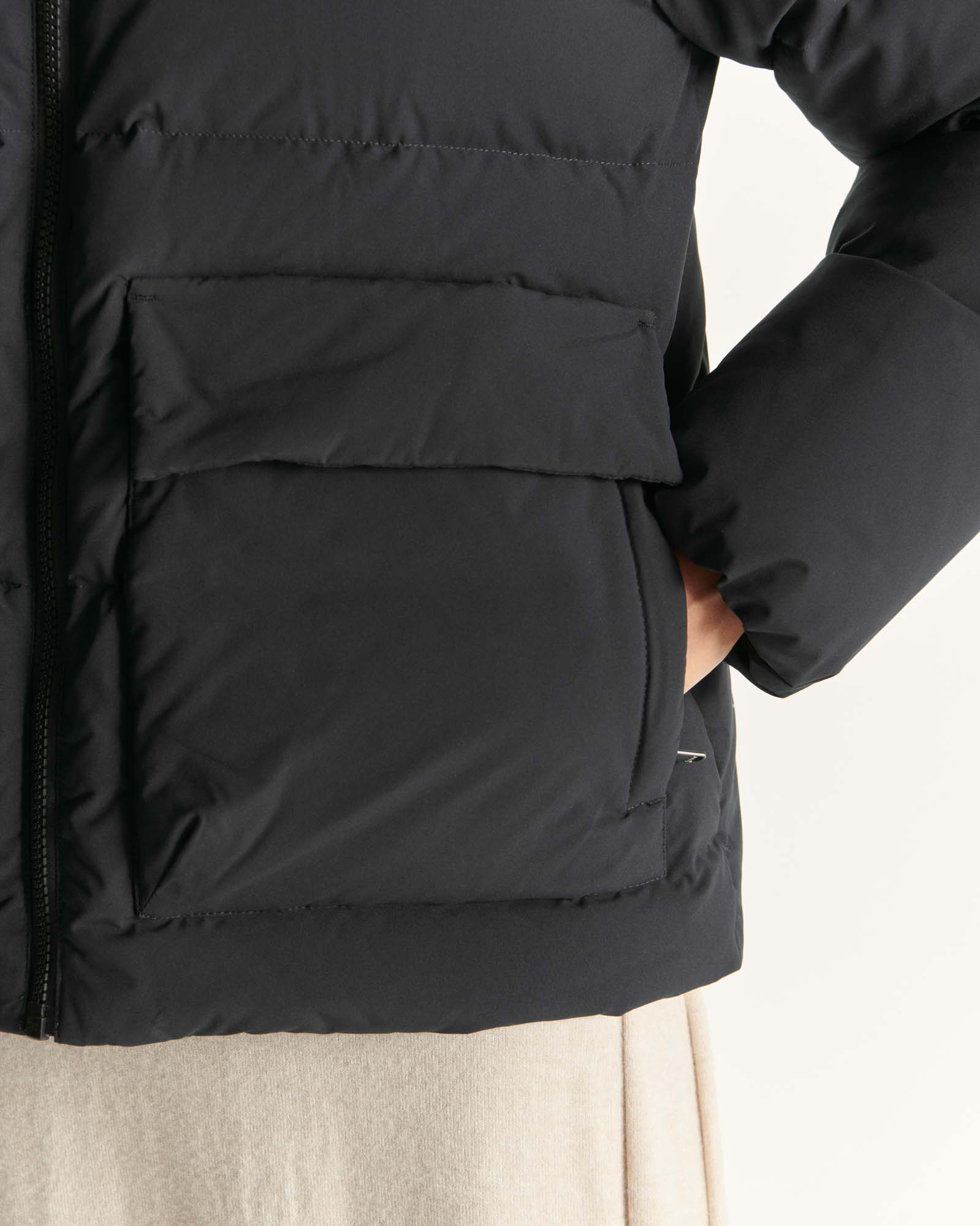 Doudoune Grand Froid Noir Shenzen