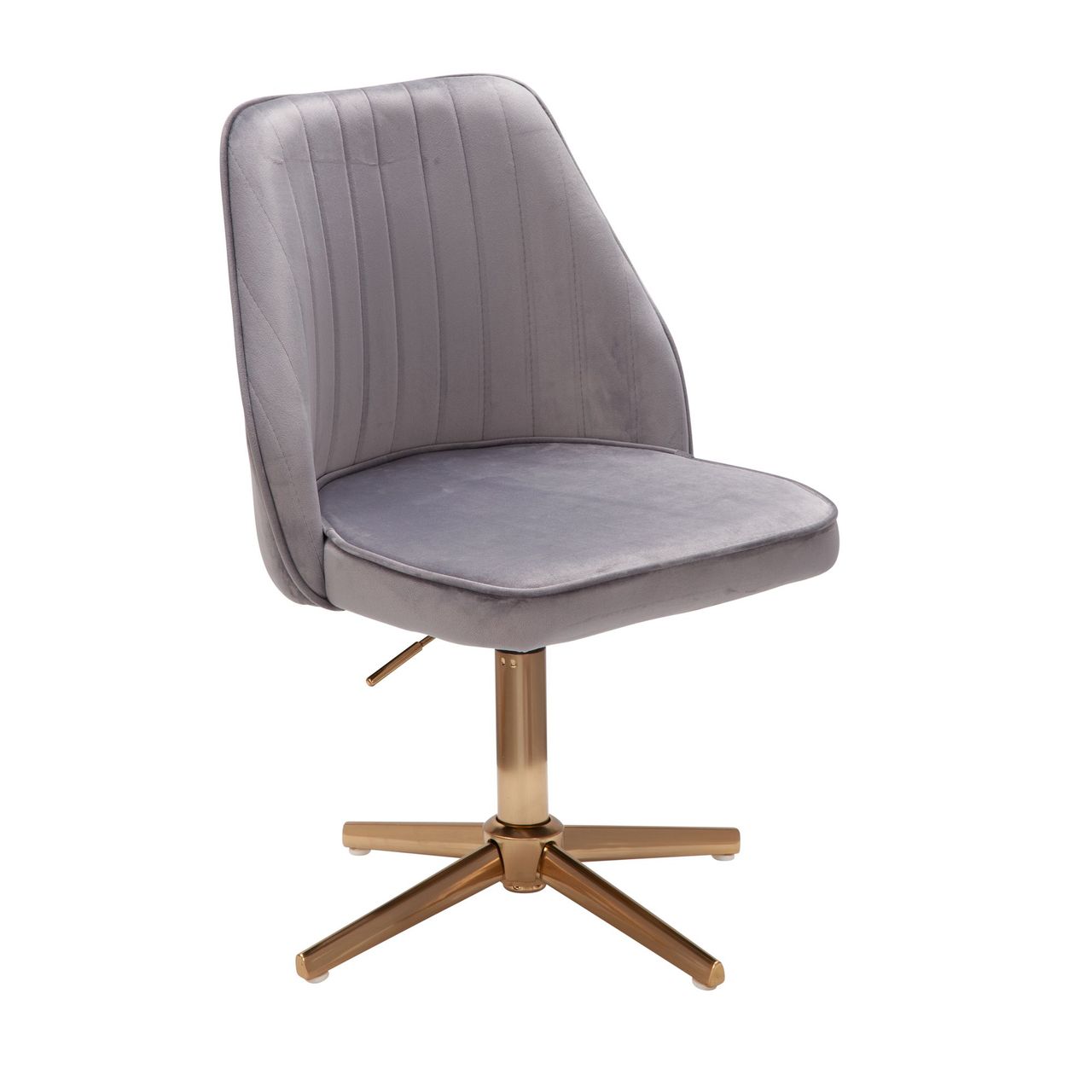 Wohnling Drehstuhl 100 x 47 x 46 cm Grau