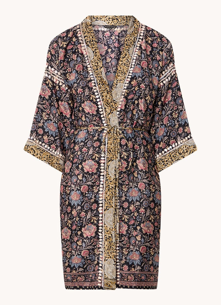 Rituals  Jaypur kimono met print